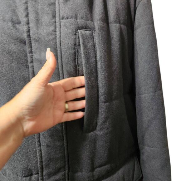 Apt 9 gray puffer coat soft  XXL - Picture 6 of 11